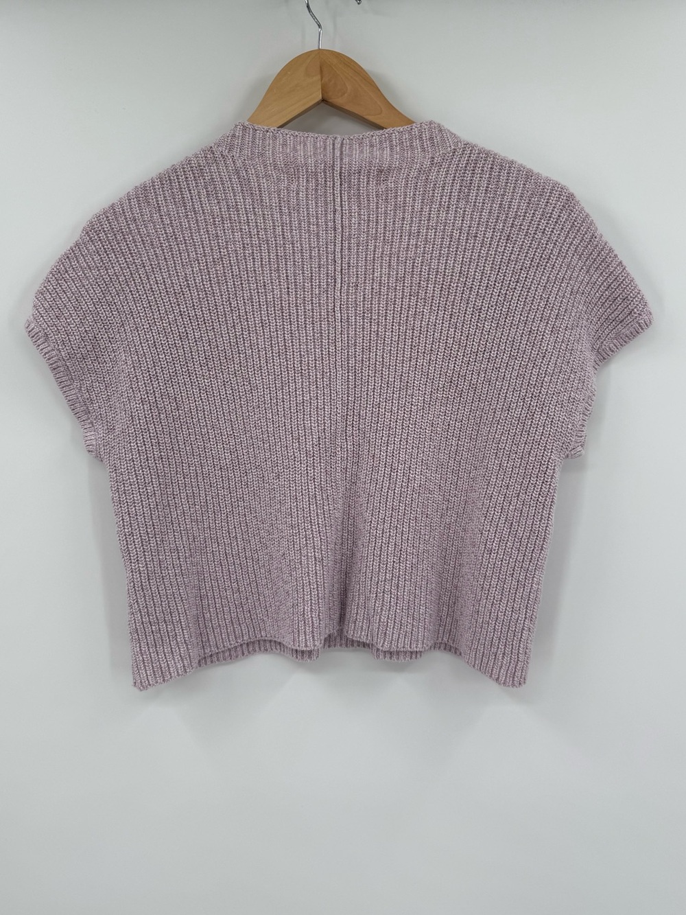 Free People Beach Freya Sweater Set Top Only | Lavender | Medium - Picture 5 of 9